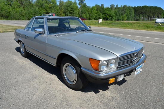 1980 Mercedes 280SL Coupe, V6, Auto AM/FM, A/C, Removable Top (Convertible) 136,756 Miles, Very Nice
