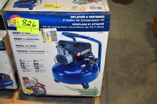 Campbell Hausfeld 6 Gallon 125 PSI Air Compressor