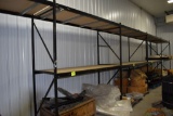 5 Sets With 9 Shelves of Pallet Racking 8' x 37