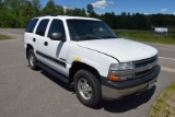 2001 Chevy Tahoe 4WD, Auto, 4 Door, Cloth, 184,954 Miles