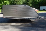 Floe 2 Place Snowmobile Trailer With Top Cover, Sells With Bill of Sale, No Title