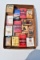 Assortment of cigarette packs, Faros, Patriotas, Johnnie Walker, Seneca, Camal