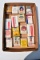 Assortment of cigarette packs, Tipt, Viceroy, Rum & Maple, Chesterfield, Pineurst, Tareyton, Sano