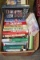 Assortment of hardcover books