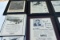 Framed Airplane Literature