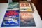 4 Hardcover Airplane Books