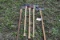 5 Double Ax Heads With Handles