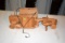 Wooden Toy Road Grader/Bird House