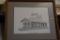 Railroad Depot Print, Kenyon MN  8  x 10 Framed