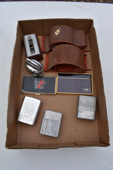 Cigarette Rollers, Aluminum Cigarette Holders, Lighters