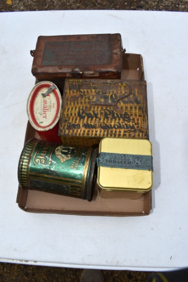 Tobacco & Cigarette Advertising Tins