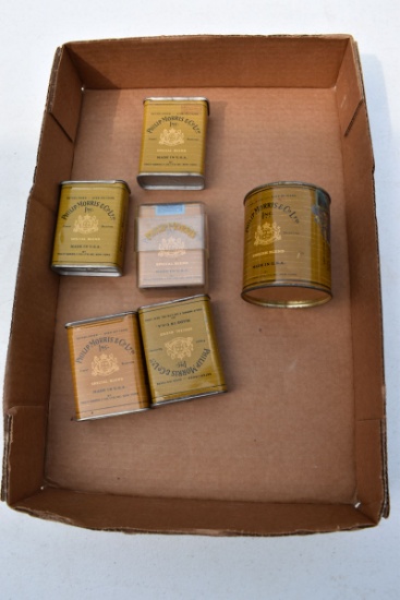 Phillip Morris Tobacco Tins