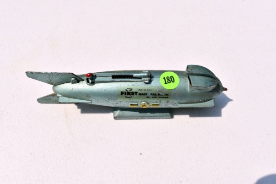 First National Bank Of Portland Rocket Bank, Metal
