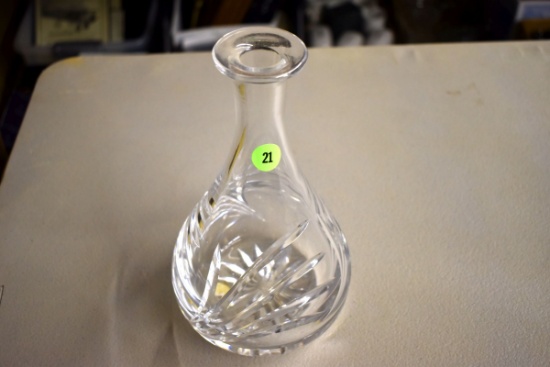 Cut Lead Crystal Decantor Without Top