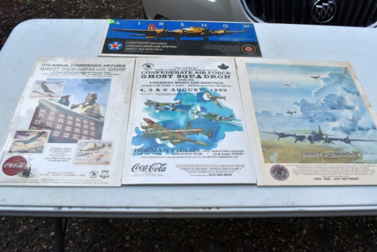 Assortment Of Military And American Company Print Advertising & Prints