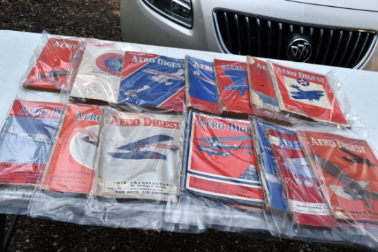 Aero Digest From 1920's thru 1930's