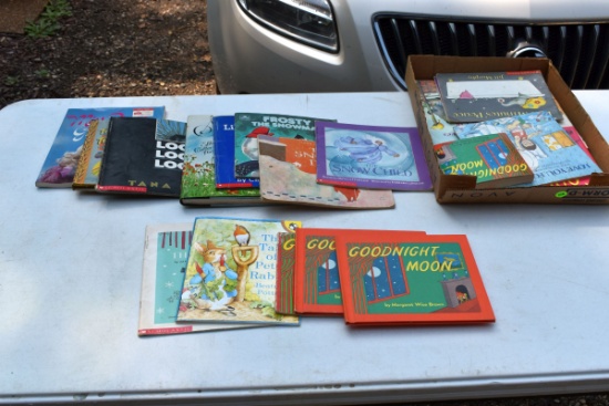 Assortment of Hard & Soft Cover Childrens books