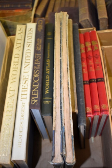 Assortment Of Informational Hardcover books
