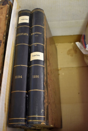 Augustana Hardcover books 1894 & 1891