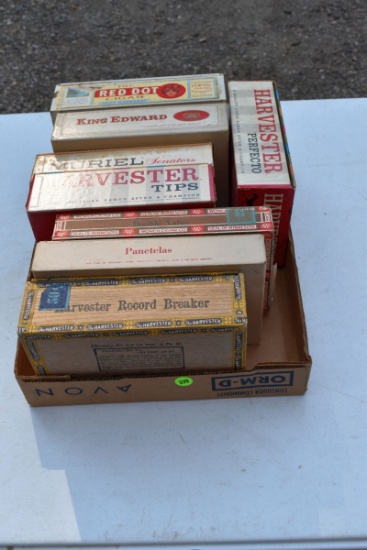 Assortment of Cigar Boxes