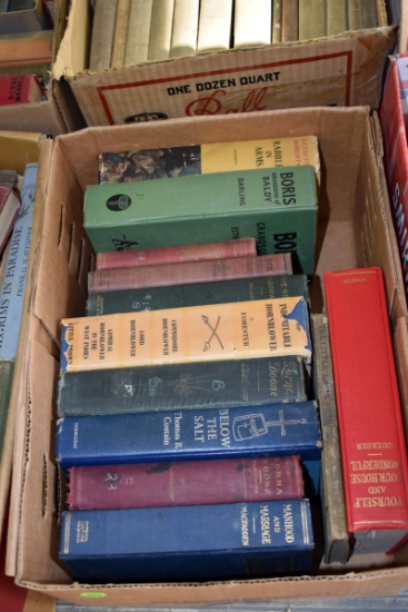 Assortment of Old Hardcover Books