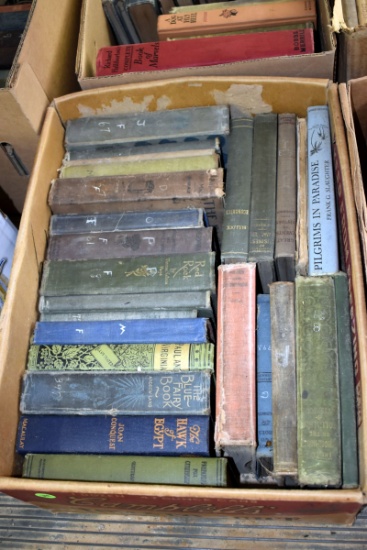 Assortment of Old Hardcover Books