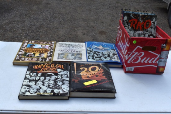 Hardcover Books mostly about movies