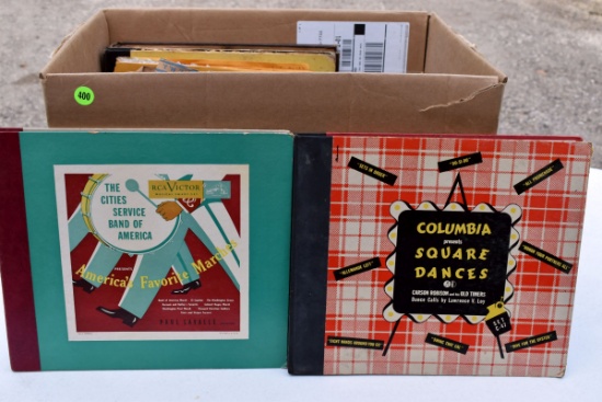 Assortment of Capitol, Columbia & Decca Records