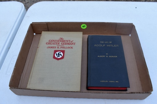 Life Of Adolf Hitler by Albert B Gerber & The Government of Greater Germany by James K Pollock
