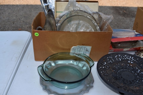 Assortment Of Serving Dishes, 2 Boxes