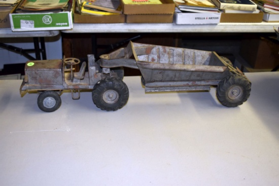 Doepke Tractor With Belly Dump Trailer
