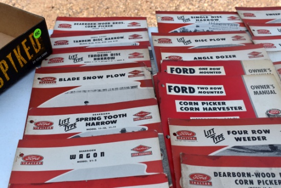25+ Ford Dearborn Assembly & Operating Instruction Manuals