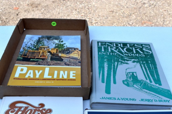 Cadillac History Book, Endless Track Book, Horsepower Book, Payline Book