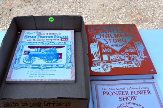 5 Antique Tractor Books