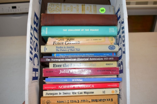 Assortment Of Hardcover Scandanavian Books