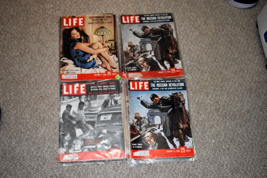 Assortment 1958  Life Magazines January - December