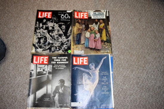 Assortment 1969 Life Magazines January - December