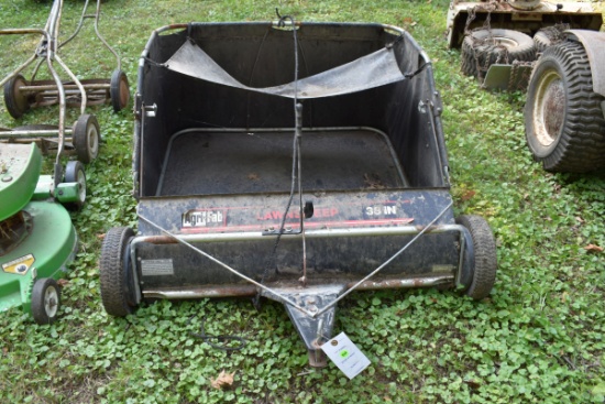 Agri Fab 38" Pull Type Lawn Sweeper