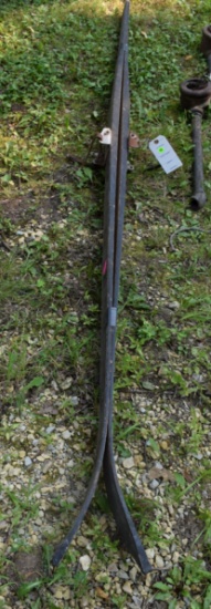 Vintage Wooden Skis