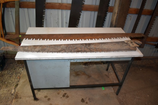 2 60"  Saw Blades Only