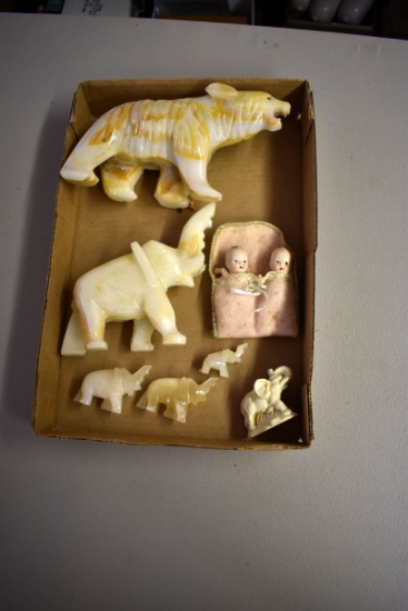 Stone Carved Animals