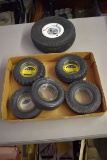 Goodyear, Firestone, Dunlap Tire Ashtrays