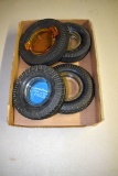 Goodyear, Firestone, US Tire & Seiberling Tire Ashtrays
