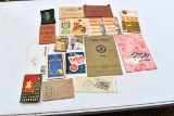Assotment of Stamp Books, War Ration Books and more