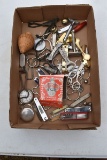 Assortment Of Knives, Watches, Bottle Openers, Razors