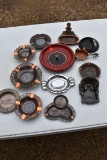 Assortment Of Ashtrays, Miniature Roulette, Lake Tahoe, Minnesota, Minneapolis and other advertising