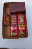 Union Leader, Velvet & Dial Tobacco Tins