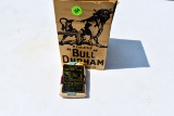 Genuine Bull Durham Smoking Tobacco Box With Pouches