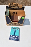 Bugler Thrift Kit Box With Roller & Two Packs Of Tobacco