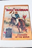 Genuine Bull Durham Paper Advertising On Cardbaord